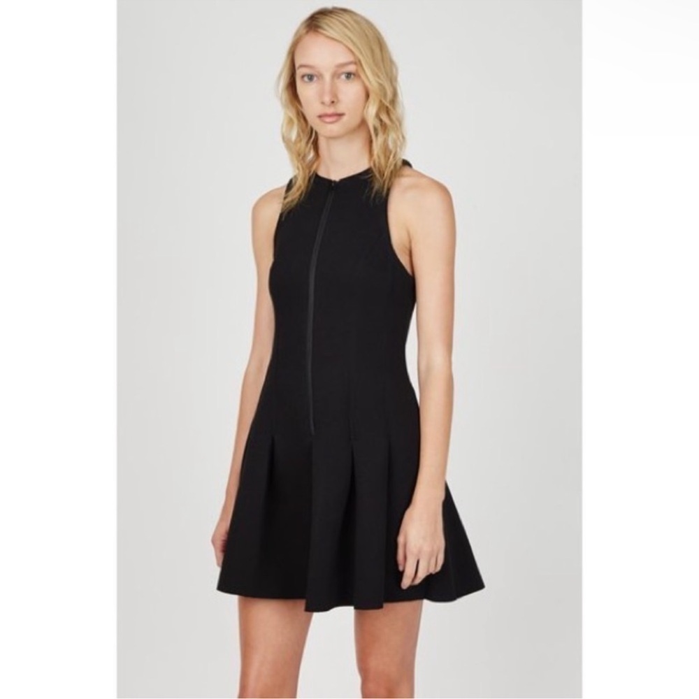 Black Sleeveless Fit & Flare Dress